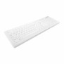 Cherry Contour Design AK-C8112F, Taille réelle 100 %, Sans fil, RF sans fil, Commutateur de touche « ciseaux », Blanc