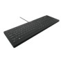 Cherry Contour Design Active Key AK-C8112, Taille réelle 100 %, Avec fil, USB, Commutateur de touche « ciseaux », QWERTZ, Noir