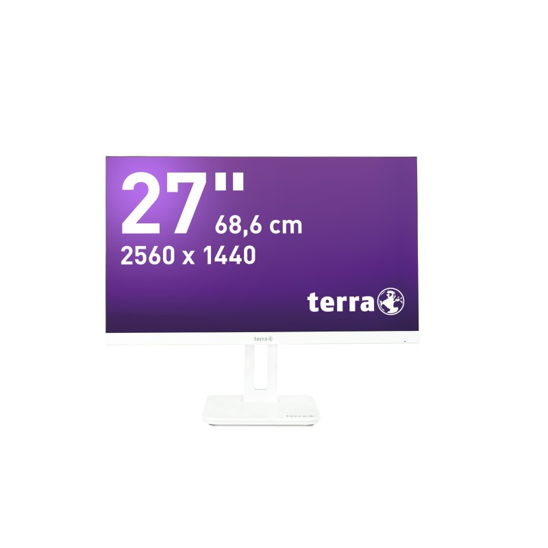 TERRA 3030222, 60,5 cm 23.8", 1920 x 1080 pixels, Full HD, LCD, 5 ms, Blanc