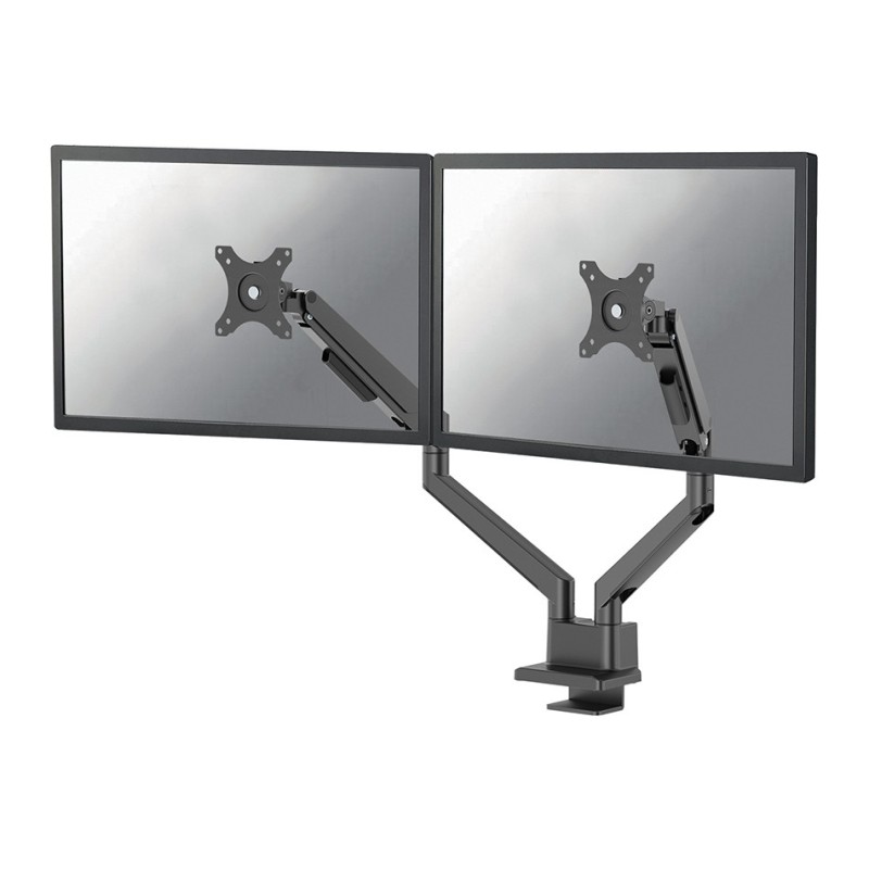Neomounts DS70-250BL2 Support d'écran à fixer 17-32" - ressort à gaz - Topfix - arrêt 180, Collier de serrage passe-fil, 9 kg, 43,2 cm 17", 81,3 cm 32", 100 x 100 mm, Noir