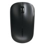 Cherry MW 2200, Ambidextre, Optique, RF sans fil, 1300 DPI, Noir