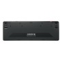 Cherry Stream desktop ultimate, Avec fil &sans fil, USB + RF Wireless + Bluetooth, Commutateur de touche « ciseaux », QWERTZ, LED, Noir