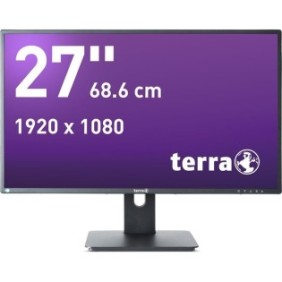 TERRA LCDLED 2756W PV V4 schwarz GREENLINE PLUS, 68,6 cm 27", 1920 x 1080 pixels, Full HD, LCD, 5 ms, Noir