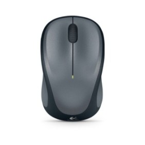 Logitech M235, Ambidextre, Optique, RF sans fil, 1000 DPI, Gris