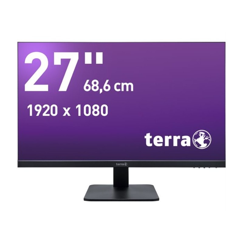 TERRA 2727W, 68,6 cm 27", 1920 x 1080 pixels, Full HD, LCD, 5 ms, Noir