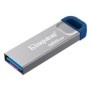 Kingston DataTraveler 128 Go Kyson USB 3.2 Gen 1 en métal, jusqu'à 220 Mos, 128 Go, USB Type-A, 3.2 Gen 1 3.1 Gen 1, 220 Mos, Sans capuchon, Acier inoxydable