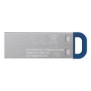 Kingston DataTraveler 64 Go Kyson USB 3.2 Gen 1 en métal, jusqu'à 220 Mos, 64 Go, USB Type-A, 3.2 Gen 1 3.1 Gen 1, 220 Mos, Sans capuchon, Acier inoxydable