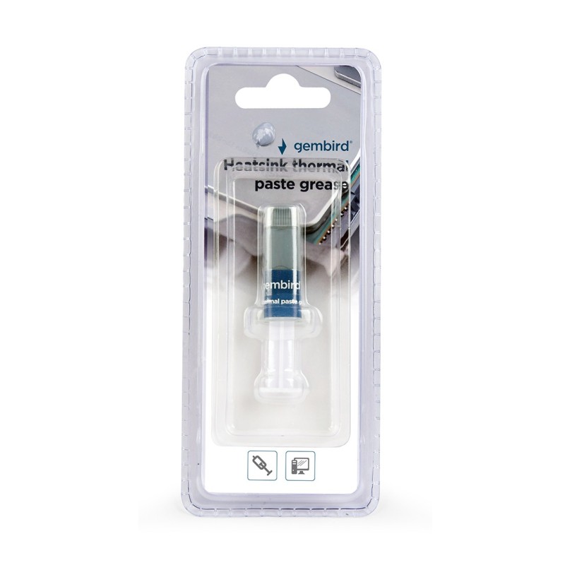 Gembird TG-G1.5-01, 4,5 Wm·K, Gris, 76 CPS, 0,205 CW, -50 - 240 C, 50 mm