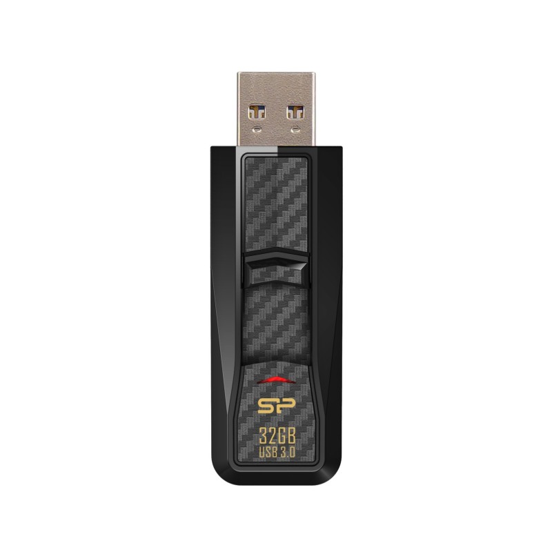 Silicon Power Blaze B50, 32 Go, USB Type-A, 3.2 Gen 1 3.1 Gen 1, Slide, 8,3 g, Noir