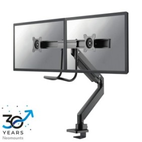 Neomounts NM-D775DXBLACK Support d'écran à fixer 10-32" - ressort à gaz - Topfix - arrêt 180, Collier de serrage passe-fil, 8 kg, 25,4 cm 10", 81,3 cm 32", 100 x 100 mm, Noir