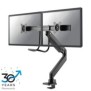 Neomounts NM-D775DXBLACK Support d'écran à fixer 10-32" - ressort à gaz - Topfix - arrêt 180, Collier de serrage passe-fil, 8 kg, 25,4 cm 10", 81,3 cm 32", 100 x 100 mm, Noir