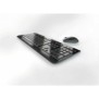 Cherry DW 3000, Taille réelle 100 %, Sans fil, RF sans fil, QWERTY, Noir, Souris incluse