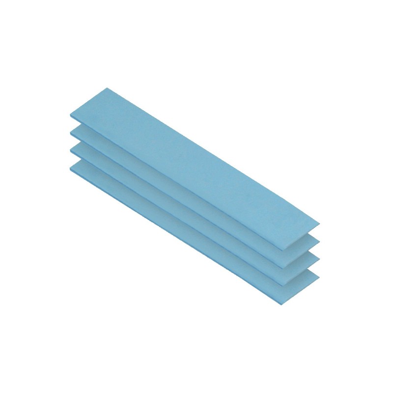 Arctic TP-3, Pad thermique, Bleu, 120 mm, 20 mm, 0,5 mm, 4 pièce
