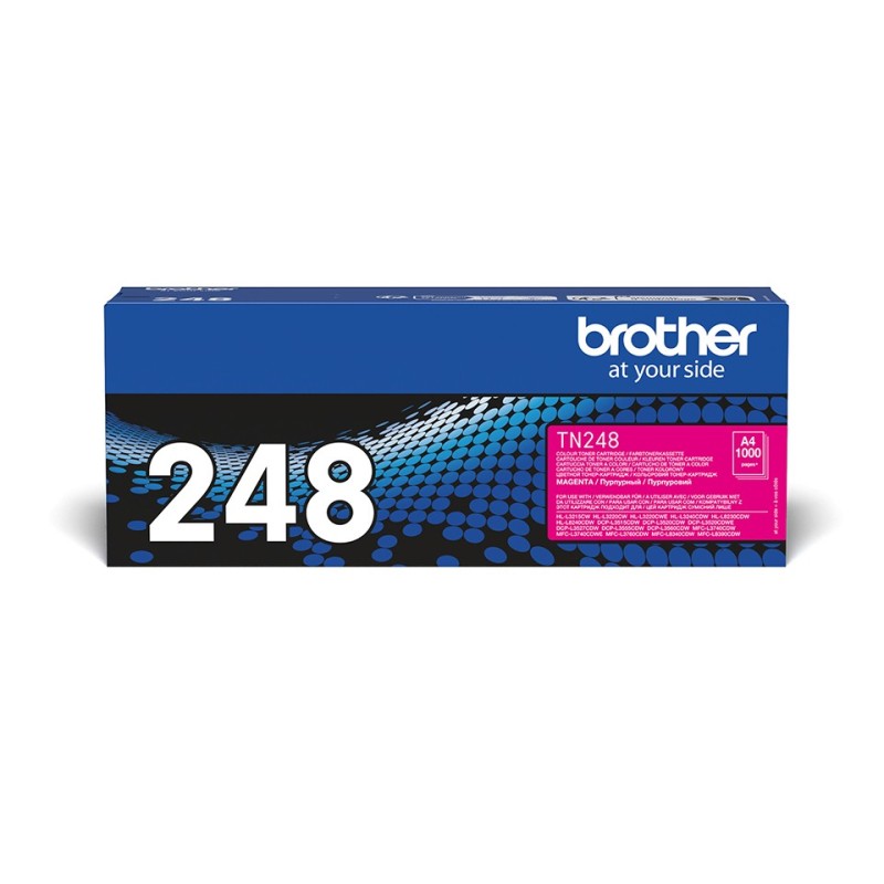 Brother TN-248M, 1000 pages, Magenta, 1 pièce