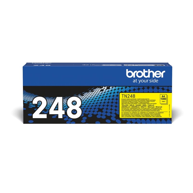 Brother TN-248Y, 1000 pages, Jaune, 1 pièce