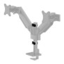 Neomounts DS65S-950BL2 Support d'écran à fixer 24-34" - ressort à gaz - Topfix - multiréglable - arrêt 180, Collier de serrage passe-fil, 11 kg, 61 cm 24", 86,4 cm 34", 100 x 100 mm, Noir