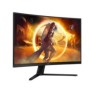 AOC G4 CQ32G4VE, 80 cm 31.5", 2560 x 1440 pixels, Quad HD, LCD, 1 ms, Noir, Gris