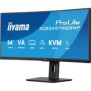Iiyama ProLite XCB3497WQSNP-B1, 86,4 cm 34", 3440 x 1440 pixels, UltraWide Quad HD, LED, Noir