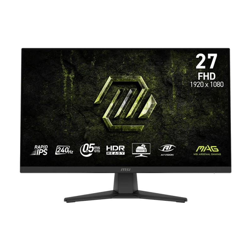 MSI MAG 272F X24, 68,6 cm 27", 1920 x 1080 pixels, Full HD, LCD, 0,5 ms, Noir