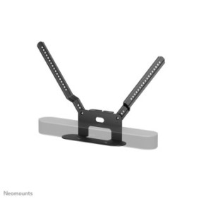 Neomounts AV35-726BL1 Support TV pour Sonos Beam - Installation facile - Noir, 190,5 cm 75", 5 kg, 200 x 200 mm, 600 x 400 mm, Acier, Noir