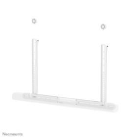 Neomounts AV35-727WH1 Support TV pour Sonos Arc & Arc Ultra - Installation facile - blanc, 190,5 cm 75", 10 kg, 200 x 200 mm, 600 x 400 mm, Acier, Blanc