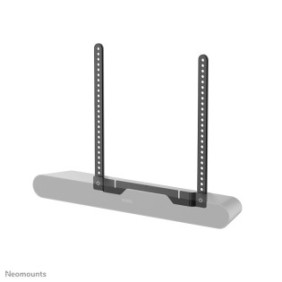 Neomounts AV35-724BL1 Support TV pour Sonos Ray - Installation facile - Noir, 190,5 cm 75", 2 kg, 200 x 200 mm, 600 x 400 mm, Acier, Noir