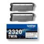 Brother TN-2320TWIN, Noir, 1 pièce