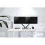 Neomounts FPMA-D650DBLACK Support d'écran à fixer 17-27" - ressort hélicoïdal, Collier de serrage passe-fil, 7 kg, 43,2 cm 17", 68,6 cm 27", 100 x 100 mm, Noir