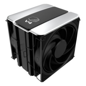 Cooler Master V4 Alpha 3DHP Black, Refroidisseur d'air, 12 cm, 107,2 m³h, Noir