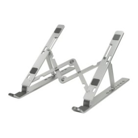 LogiLink AA0134, Supports de Laptop, Argent, Aluminium, 25,4 cm 10", 40,6 cm 16", 10 kg