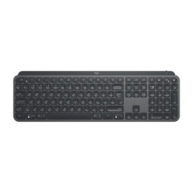 Logitech Master MX Keys for Business, Taille réelle 100 %, Sans fil, Bluetooth, QWERTY, Graphite