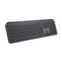 Logitech Master MX Keys for Business, Taille réelle 100 %, Sans fil, Bluetooth, QWERTY, Graphite