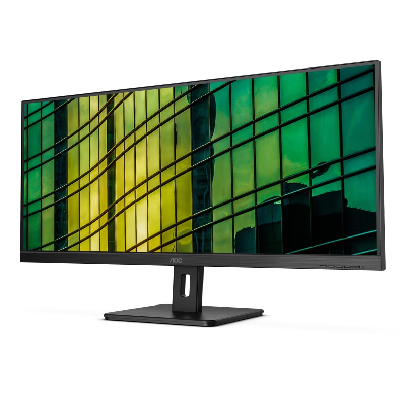 AOC E2 U34E2MBK, 86,4 cm 34", 3440 x 1440 pixels, UltraWide Quad HD, LED, 4 ms, Noir
