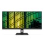 AOC E2 U34E2MBK, 86,4 cm 34", 3440 x 1440 pixels, UltraWide Quad HD, LED, 4 ms, Noir