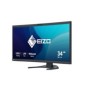 EIZO FlexScan EV3450XC-BK, 86,6 cm 34.1", 3440 x 1440 pixels, UltraWide Quad HD, LCD, 5 ms, Noir