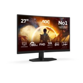 AOC G4 27" IPS FHD 180Hz, 68,6 cm 27", 1920 x 1080 pixels, Full HD, LCD, 4 ms, Noir, Rouge