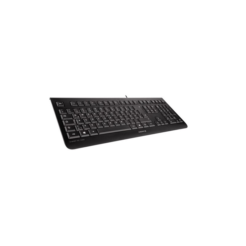 Cherry KC 1000 - Keyboard - Laser - QWERTZ - Noir