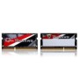G.Skill 8GB DDR3-1600, 8 Go, 2 x 4 Go, DDR3, 1600 MHz, 204-pin SO-DIMM