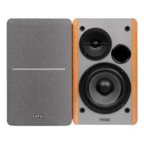 Edifier Studio 1280T, 2-voies, 1.0 canaux, Avec fil, 21 W, 6 Ohm, Gris, Bois