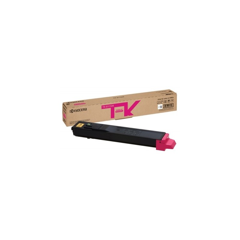 Kyocera TK-8115M, 6000 pages, Magenta, 1 pièce