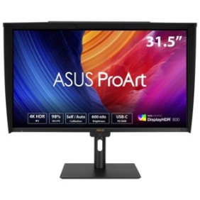 ASUS ProArt PA32UCE, 80 cm 31.5", 3840 x 2160 pixels, 4K Ultra HD, LED, 5 ms, Noir