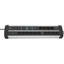 Brennenstuhl 1392000232, 3 m, Intérieure, Type E F, IP20, Noir, Argent, 14 sortie CA