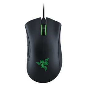 Razer DeathAdder Essential, Droitier, Optique, USB Type-A, 6400 DPI, Noir