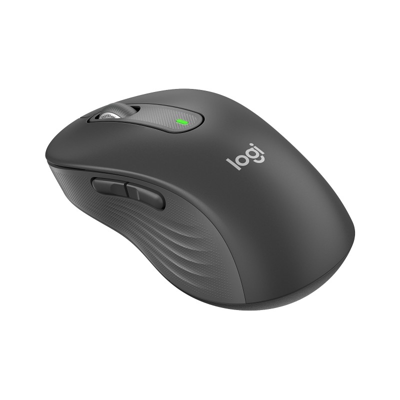 Logitech Signature M650 L, Droitier, Optique, Bluetooth, 4000 DPI, Graphite