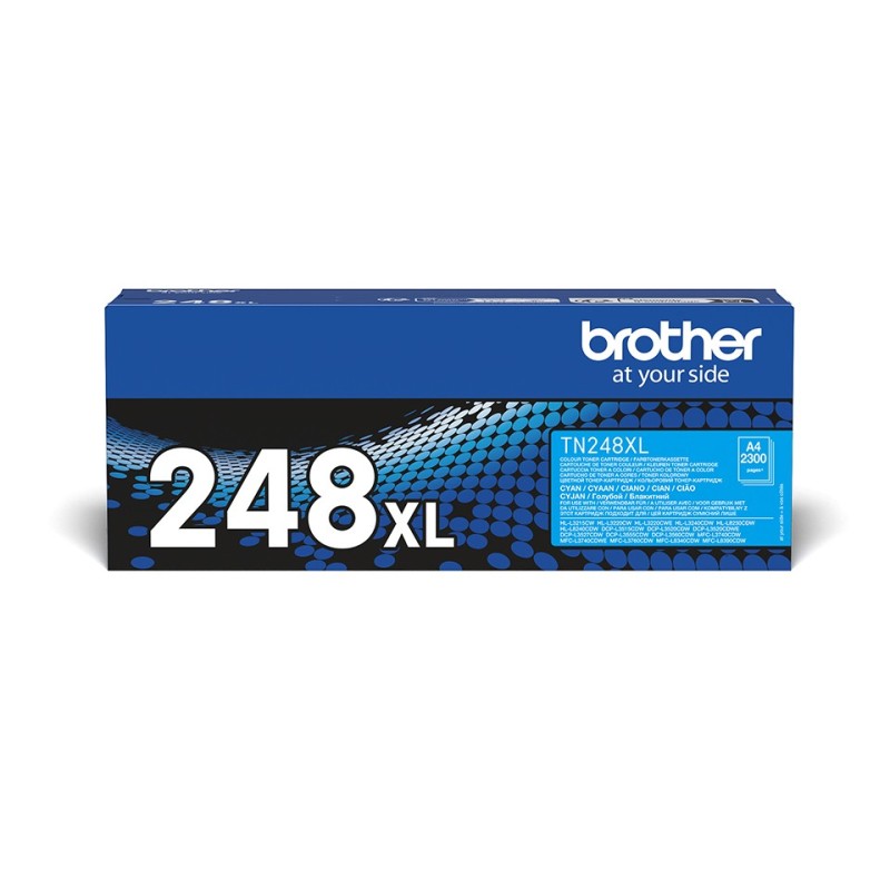 Brother TN-248XLC, 2300 pages, Cyan, 1 pièce