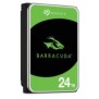 Seagate Barracuda Desktop 24TB HDD, 24 To, 7200 trmin, 512 Mo, 3.5", SATA