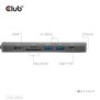 Club 3D CSV-2553, USB Type-C, HDMI, RJ-45, USB 2.0 Type-A, USB Type-C, MicroSD , SD, 5000 Mbits, 60 Hz, 3840 x 2160