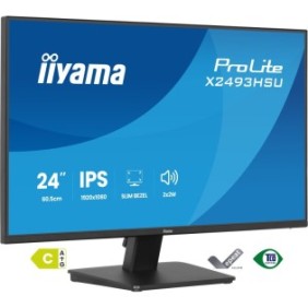 Iiyama ProLite X2493HSU-B1, 60,5 cm 23.8", 1920 x 1080 pixels, Full HD, LED, Noir