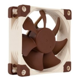 Noctua NF-A8 ULN, Ventilateur, 8 cm, 1100 trmin, 1400 trmin, 34,8 m³h, Beige, Marron