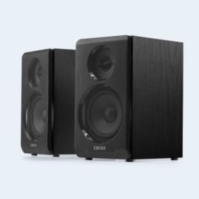 Edifier R33BT, 2.0 canaux, Avec fil &sans fil, 10 W, 70 - 20000 Hz, Noir